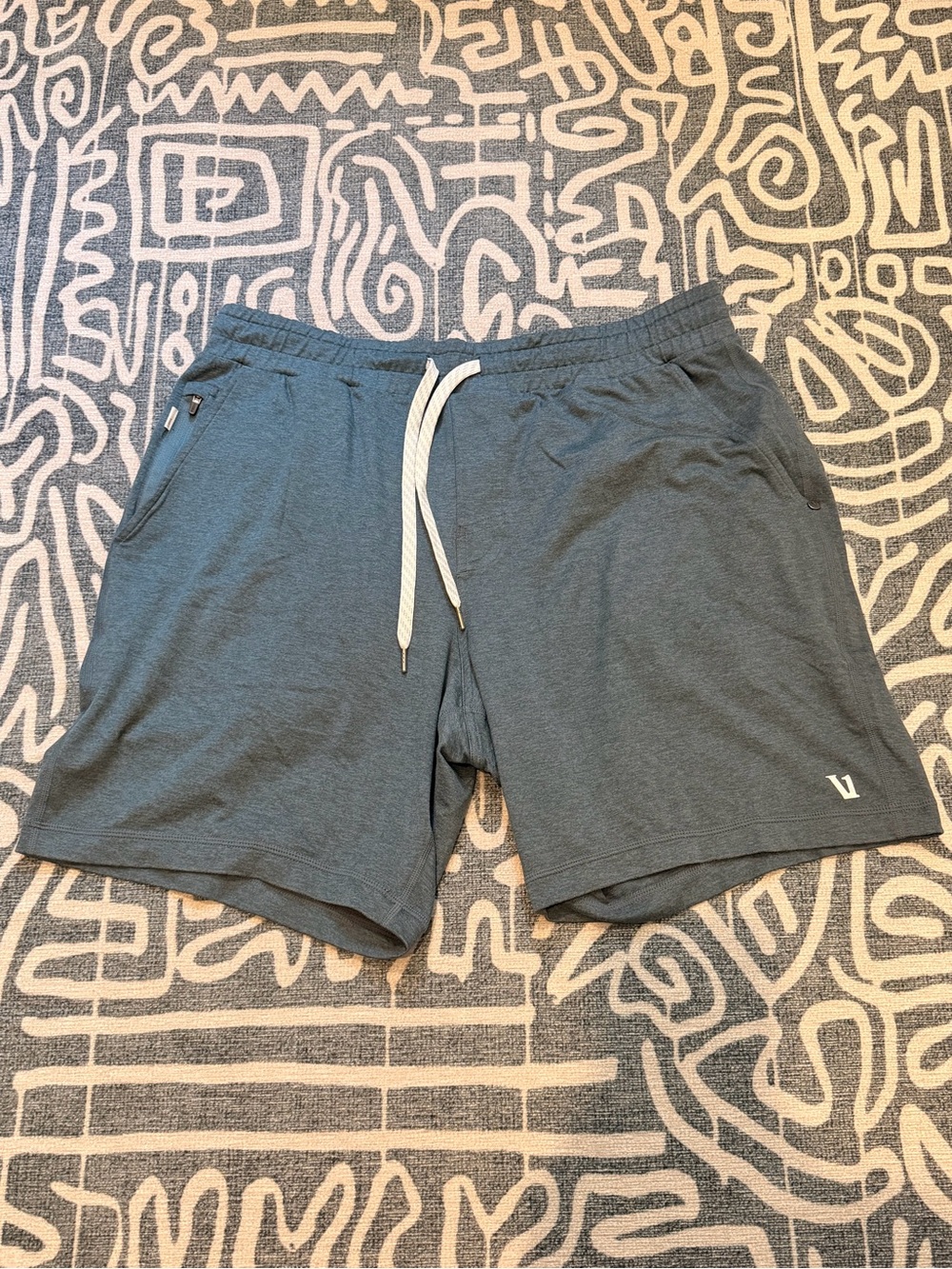 Vuori Ponto Shorts - Deep Sea Heather